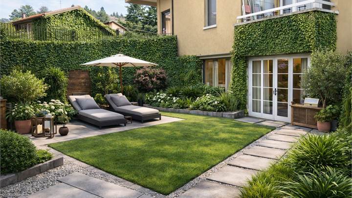 Loft ristrutturato con giardino e posti auto